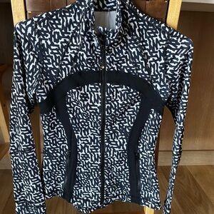 Black and White printed Define jacket